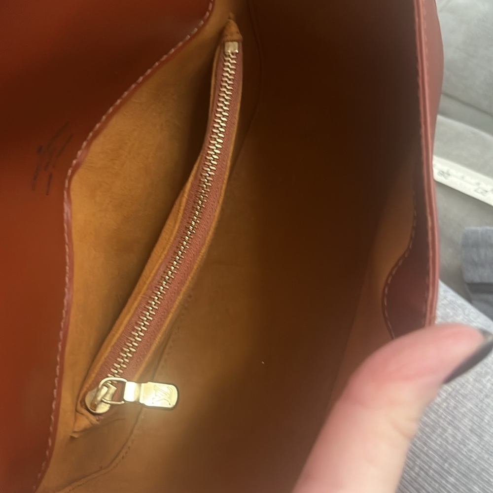 LV Epi Leather Brown Shoulder Bag - Picture 12 of 12